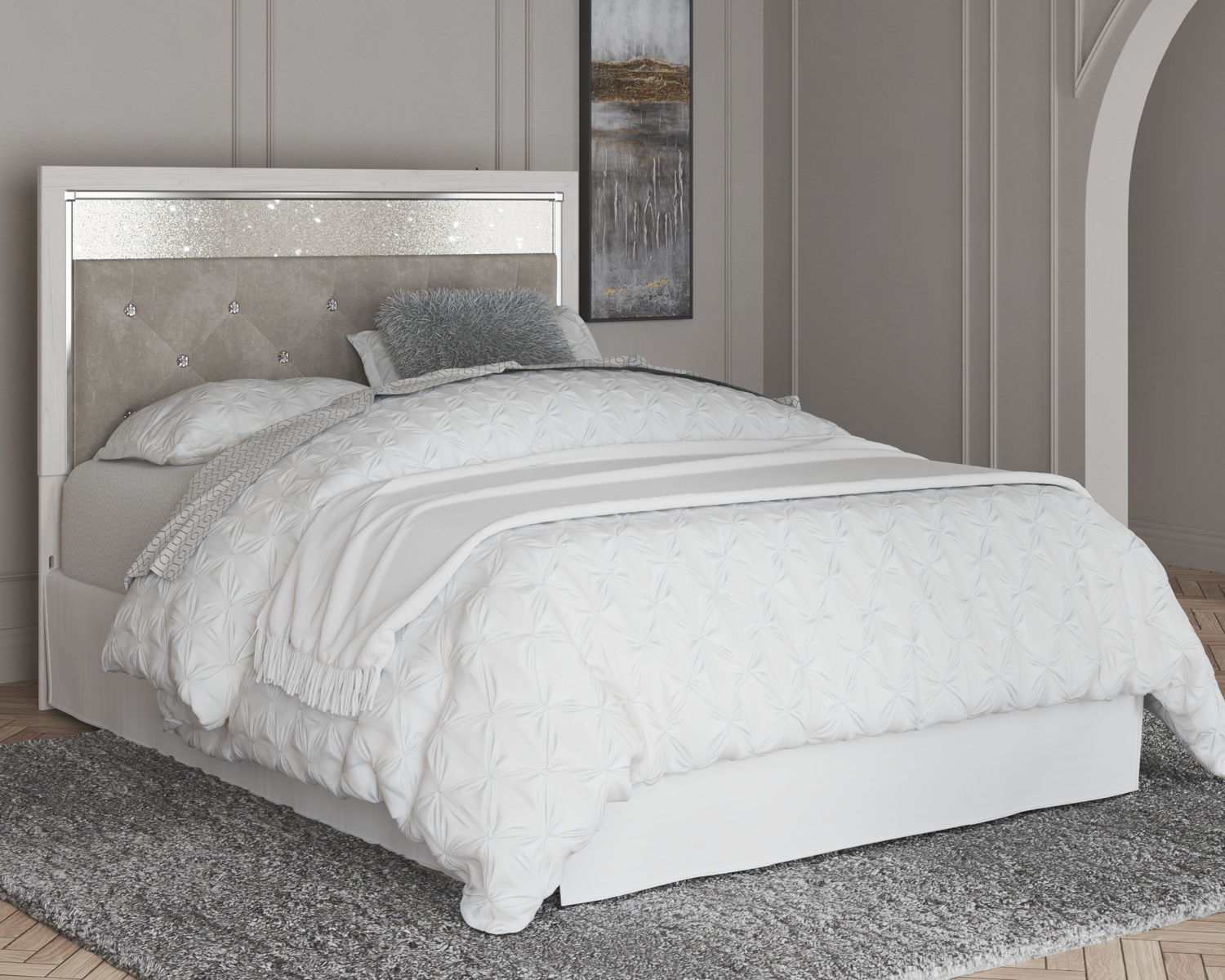 Altyra - Upholstered Panel Headboard - Image 6