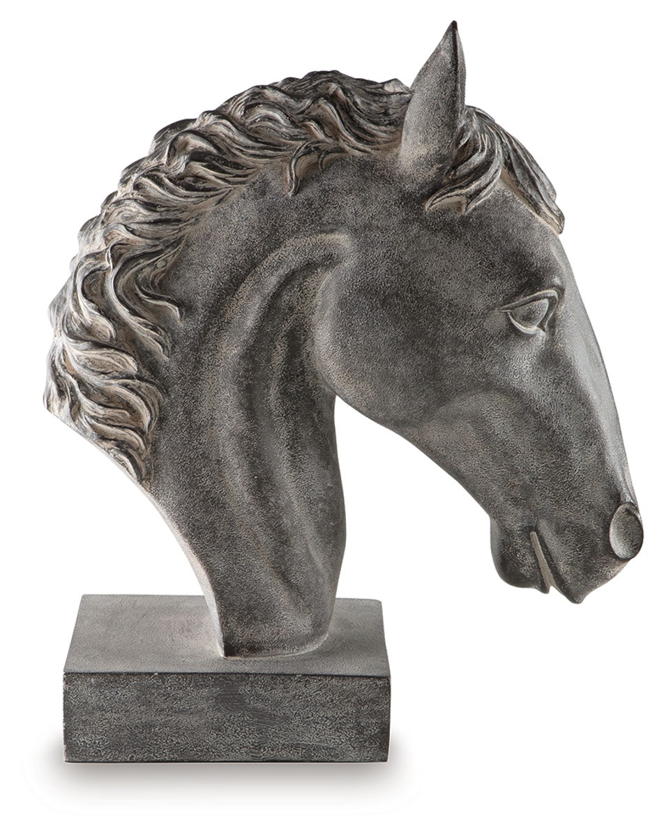 Carnlow - Sculpture - Antique Black - Image 4