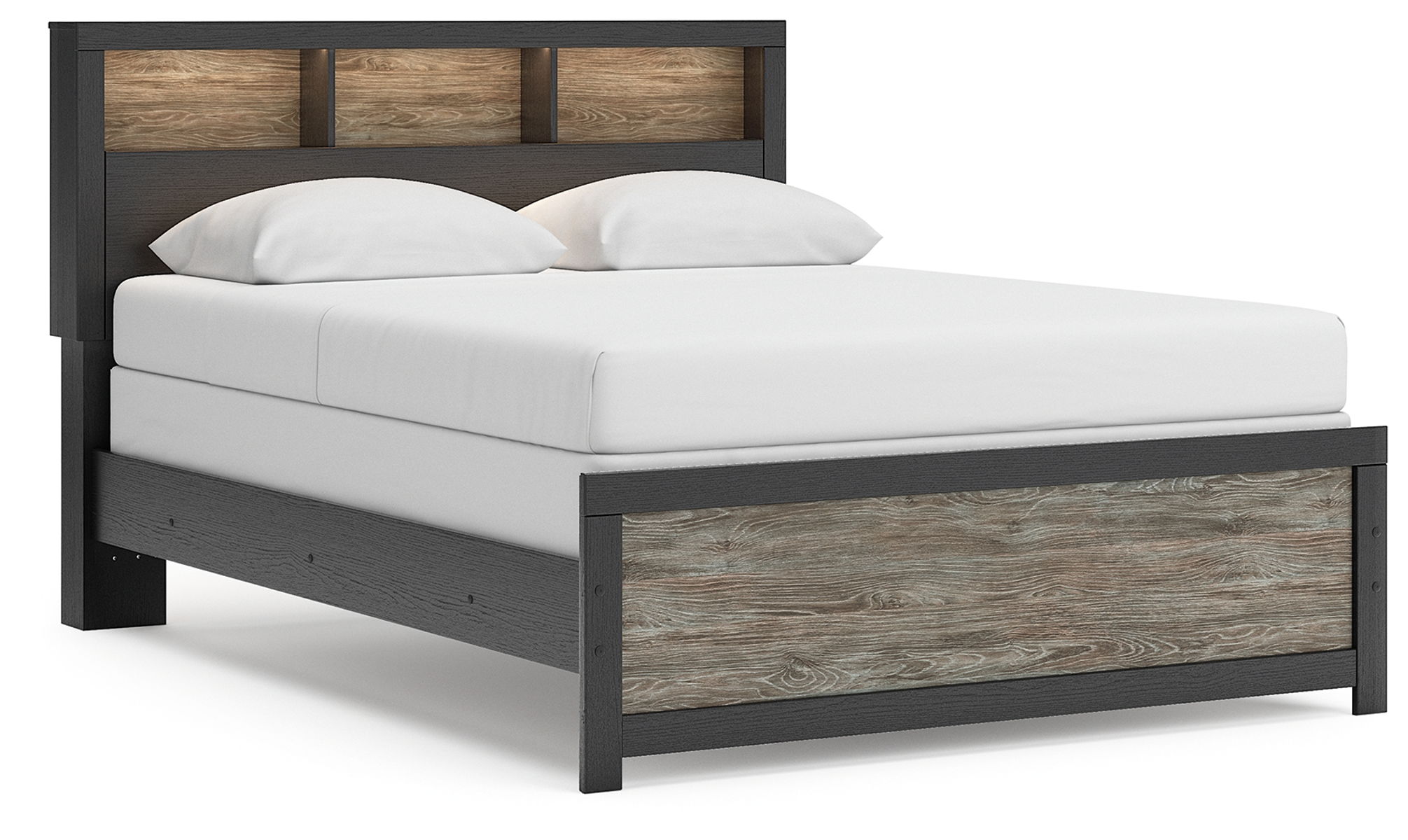 Broachmyn - Lighted Bookcase Panel Bed - Image 6