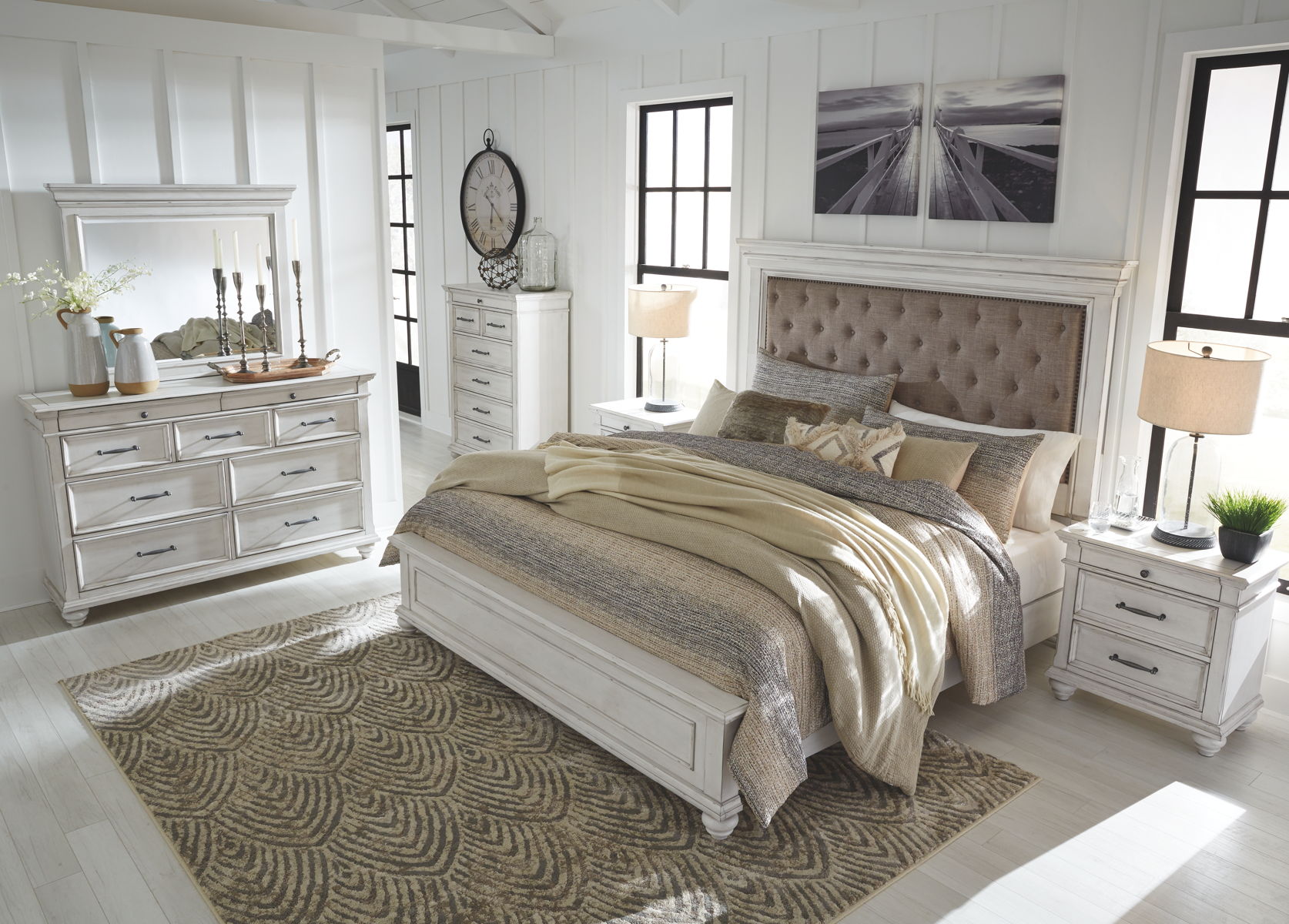 Kanwyn - Upholstered Bedroom Set - Image 39