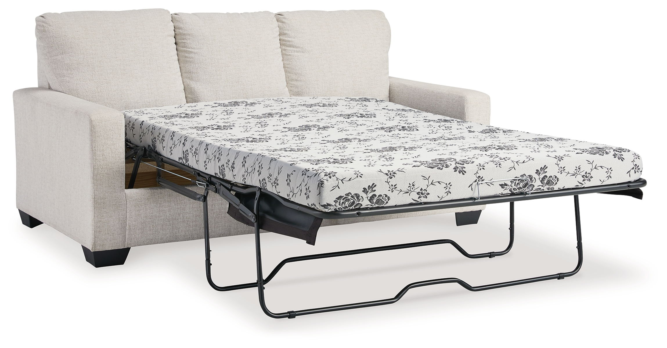 Rannis - Full Sofa Sleeper - Fabric - Snow - Image 2