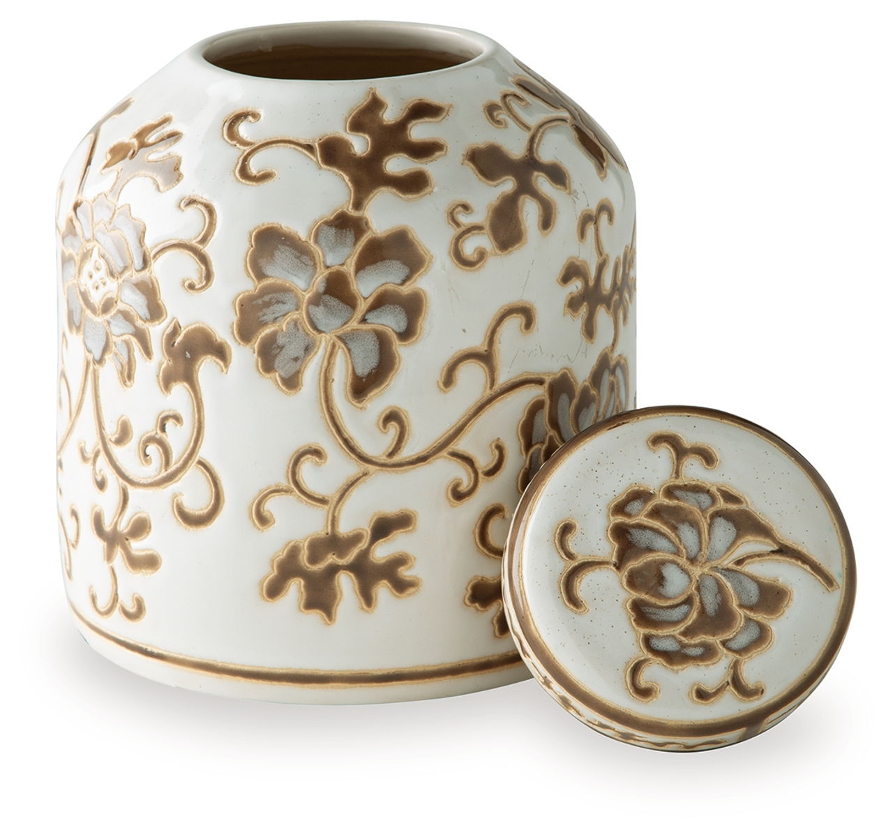 Adalham - Jar - Cream / Brown - Image 4