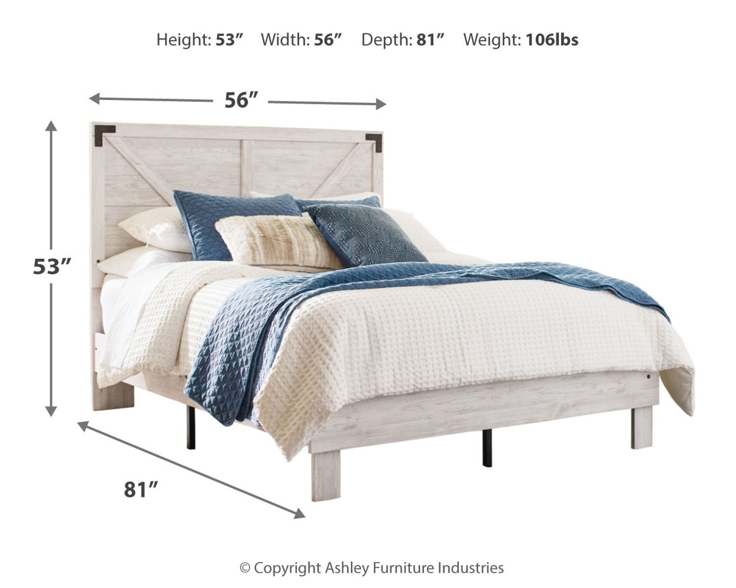 Shawburn - Panel Bed - Image 3