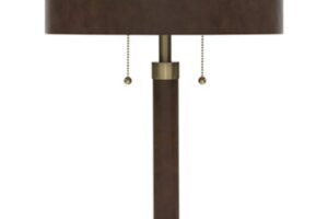 Arcmond - Metal Table Lamp - Brown / Gold Finish
