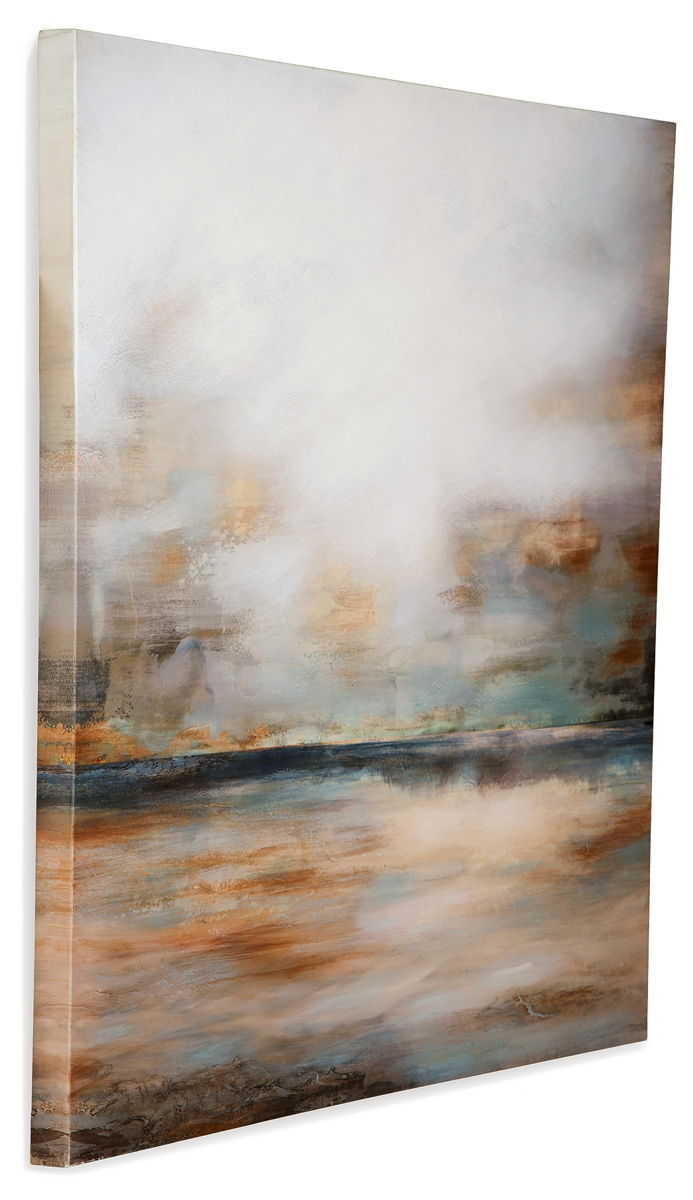 Weatheridge - Wall Art - Grey / Gold - Image 2