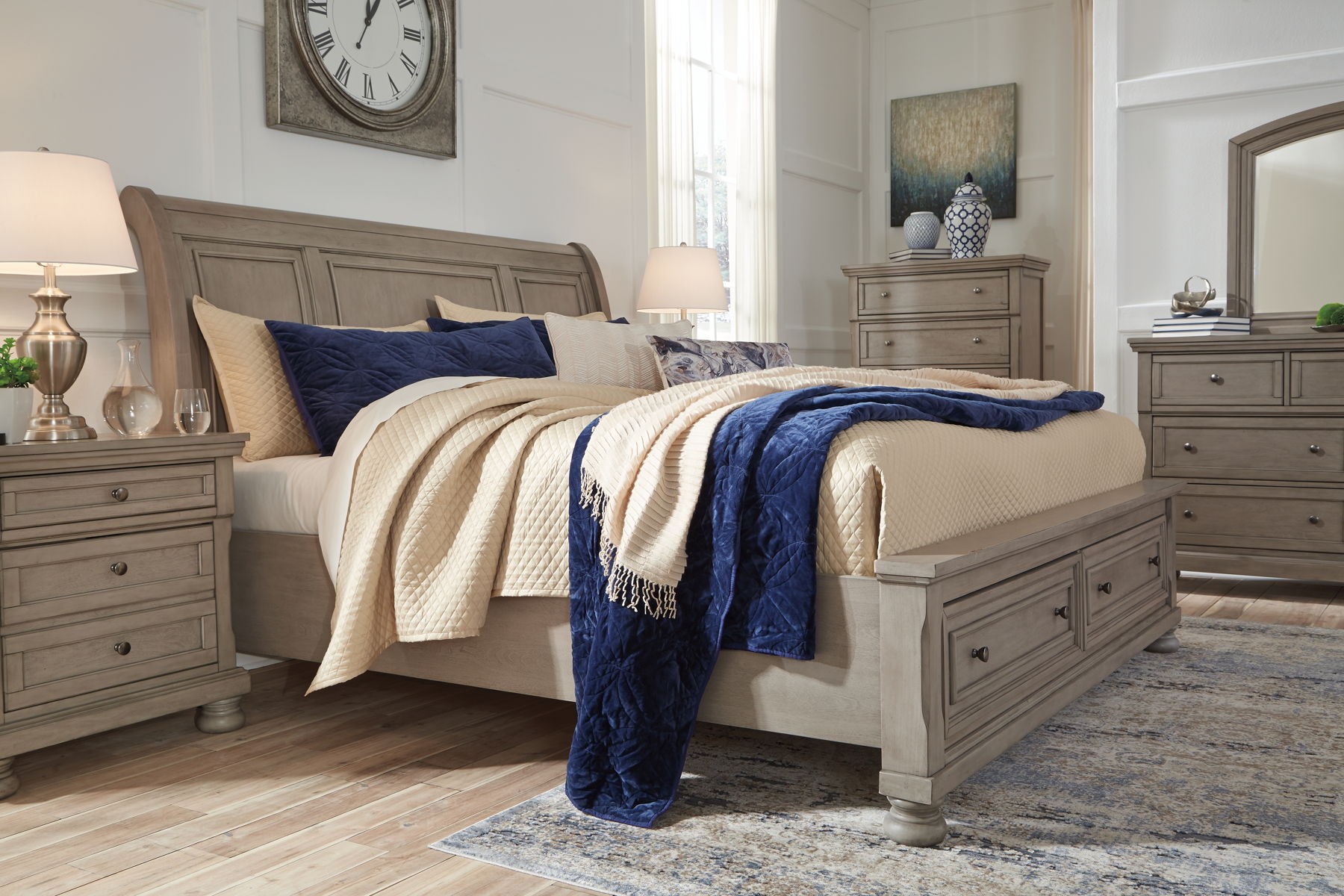 Lettner - Sleigh Bed - Image 10