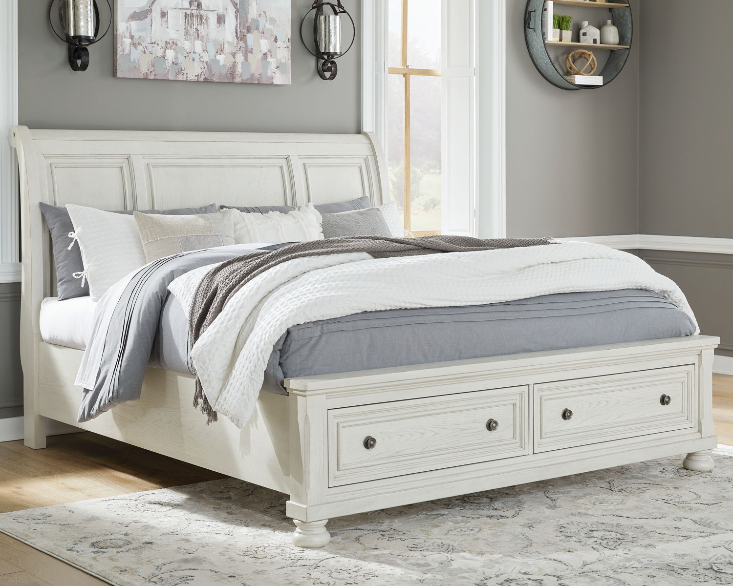 Robbinsdale - Sleigh Bed - Image 4