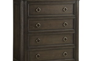 Wickenger - Five Drawer Chest - Dark Brown