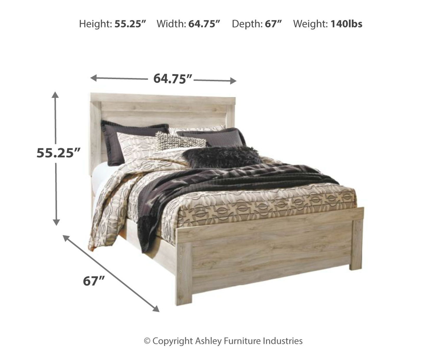 Bellaby - Panel Bed - Image 5