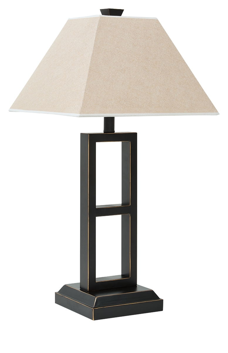 Deidra - Metal Table Lamp (Set of 2) - Black - Image 4