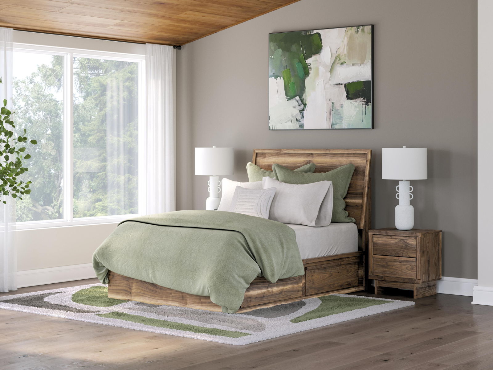 Chirason - Panel Bed With Storage - Image 8