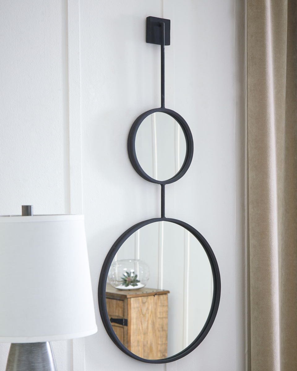 Brewer - Accent Mirror - Black - Image 4