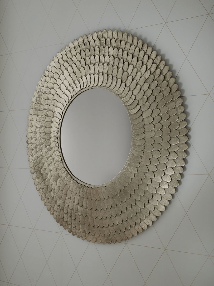 Wrightmund - Accent Mirror - Champagne Finish - Image 2