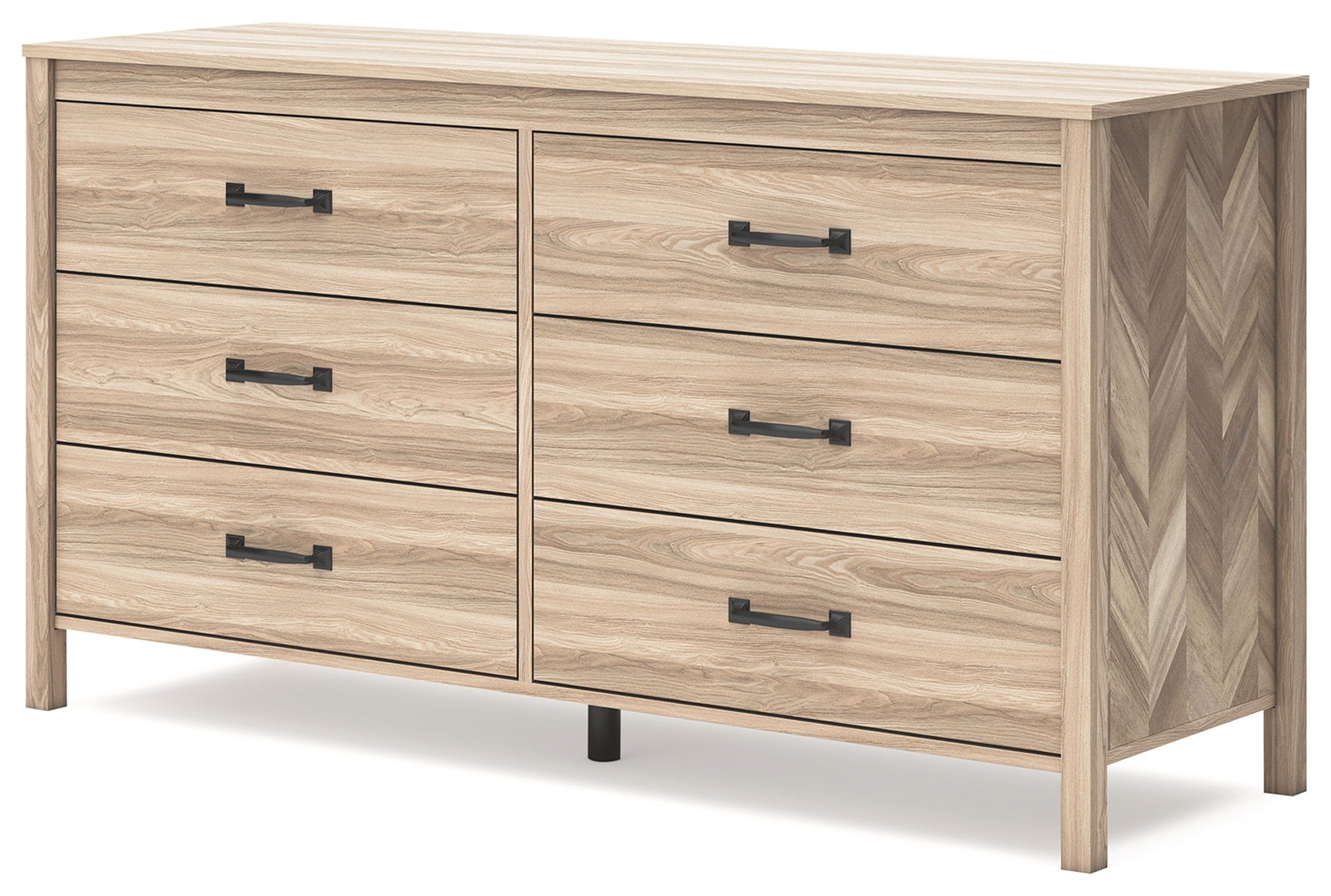 Battelle - Six Drawer Dresser - Tan - Image 2