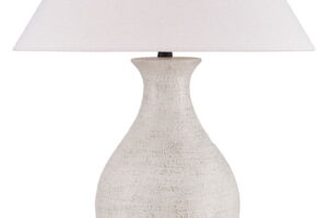Ashbend - Ceramic Table Lamp - Antique White