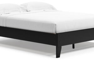 Finch - Queen Platform Bed - Black