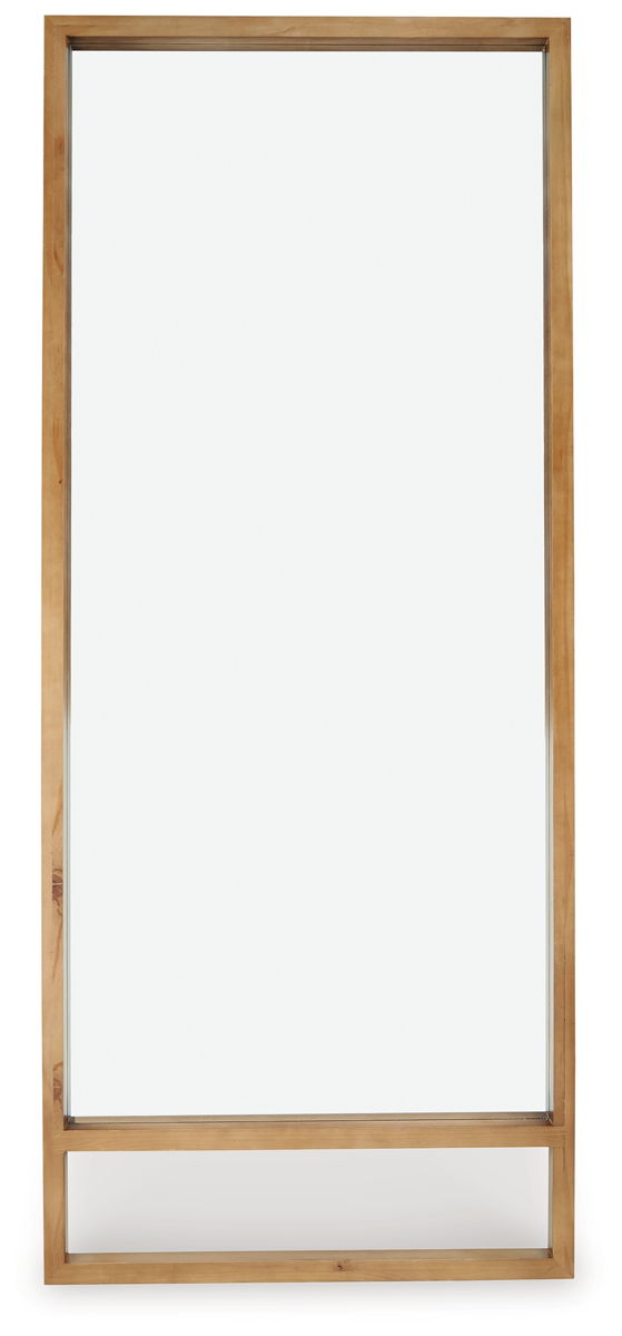 Devford - Floor Mirror - Brown - Image 2