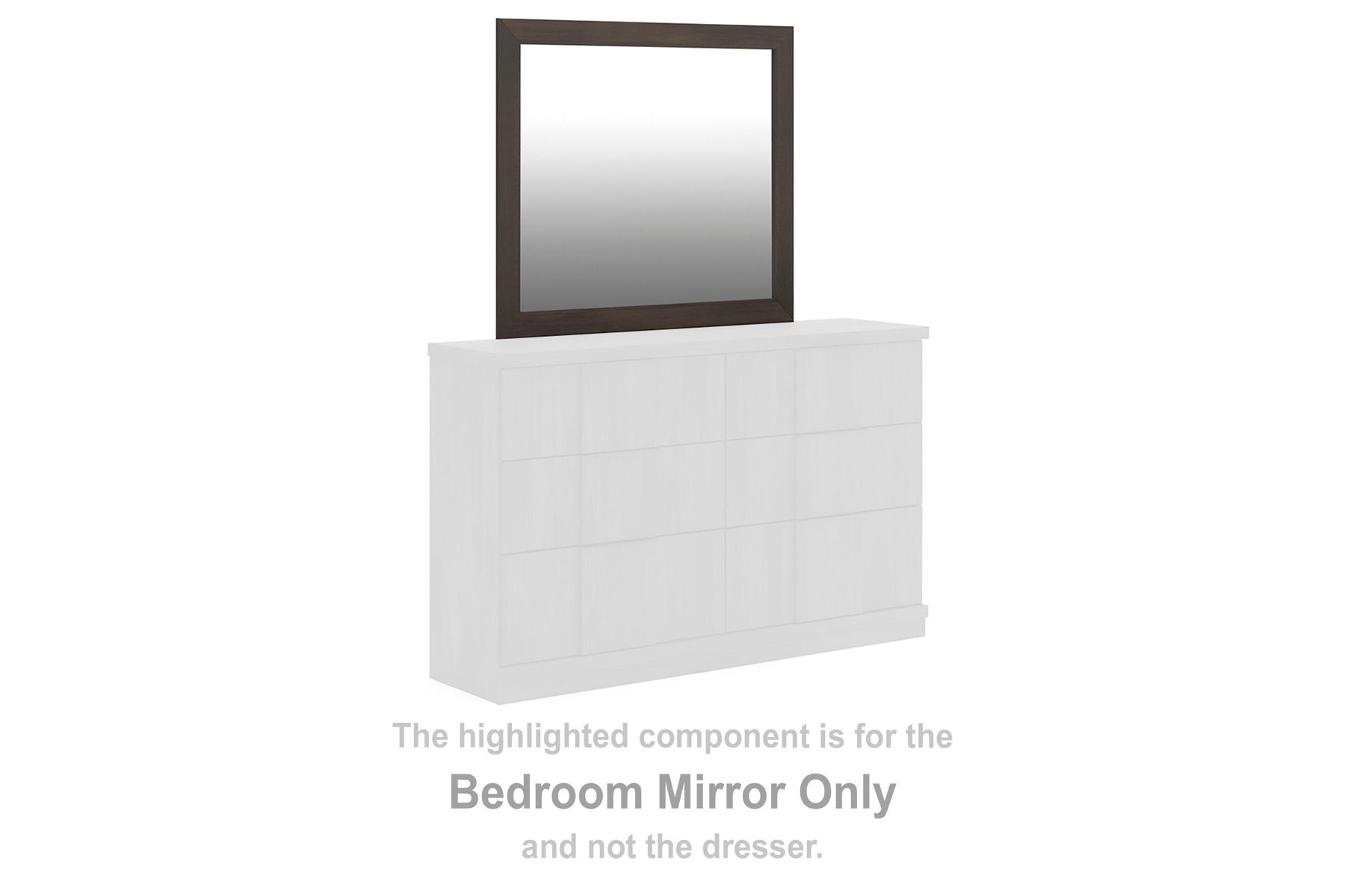 Shaehartin - Bedroom Mirror - Dark Brown - Image 2