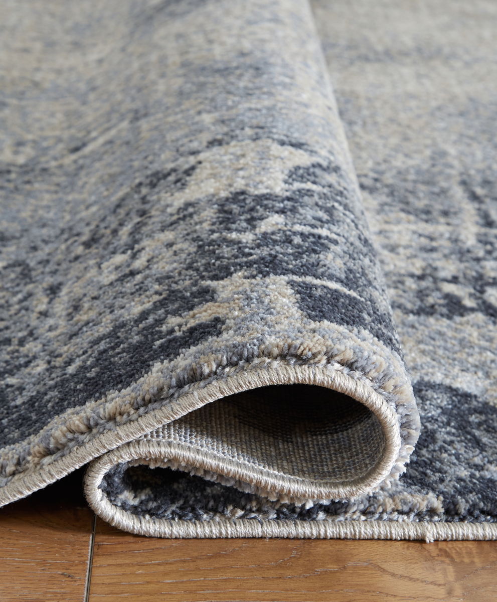 Langrich - 5' x 7' Rug - Blue / Gray / Cream - Image 4