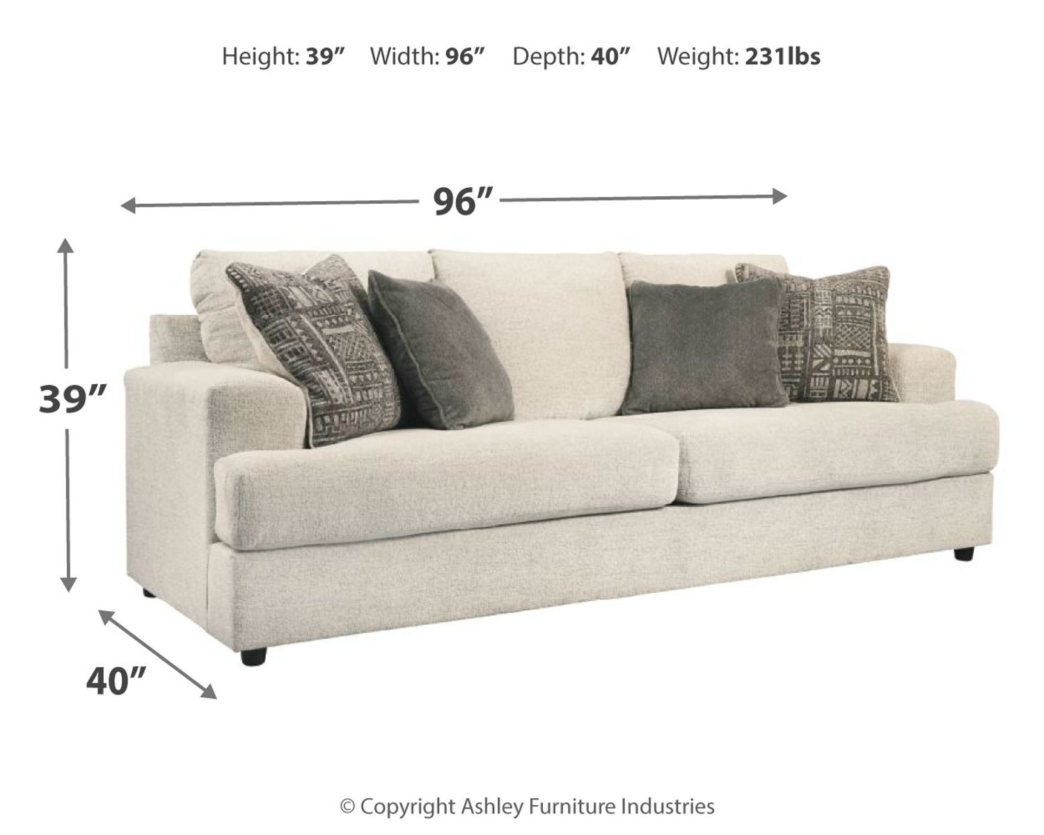Soletren - Queen Sofa Sleeper - Stone - Image 4