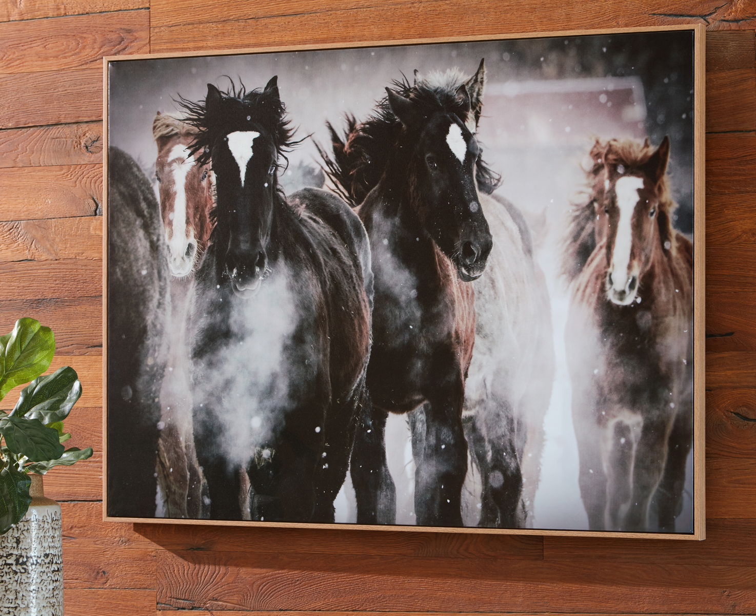 Chaseburn - Wall Art - Brown / Black / White - Image 3