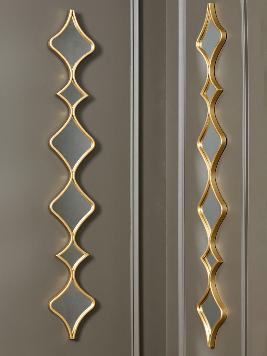 Harriswood - Accent Mirror Set (Set of 2) - Gold Finish - Image 4
