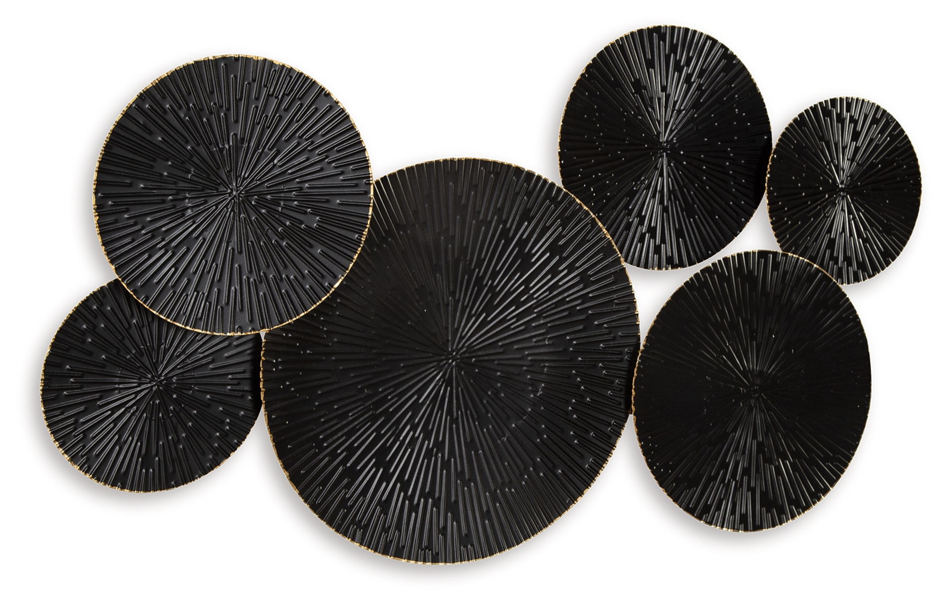 Rhetlen - Wall Decor - Black / Gold Finish - Image 2