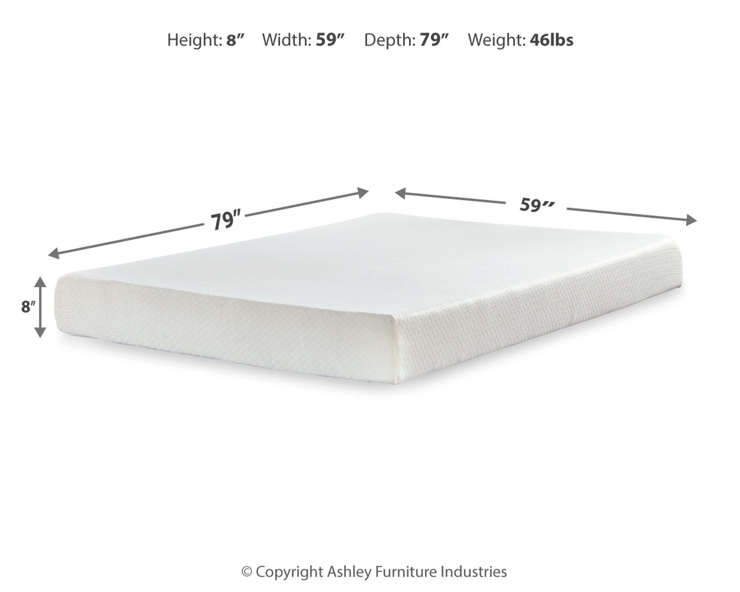 Chime 8 Inch Memory Foam - Medium Memory Foam Mattress - Image 8