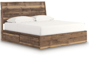 Chirason - Panel Bed With Storage