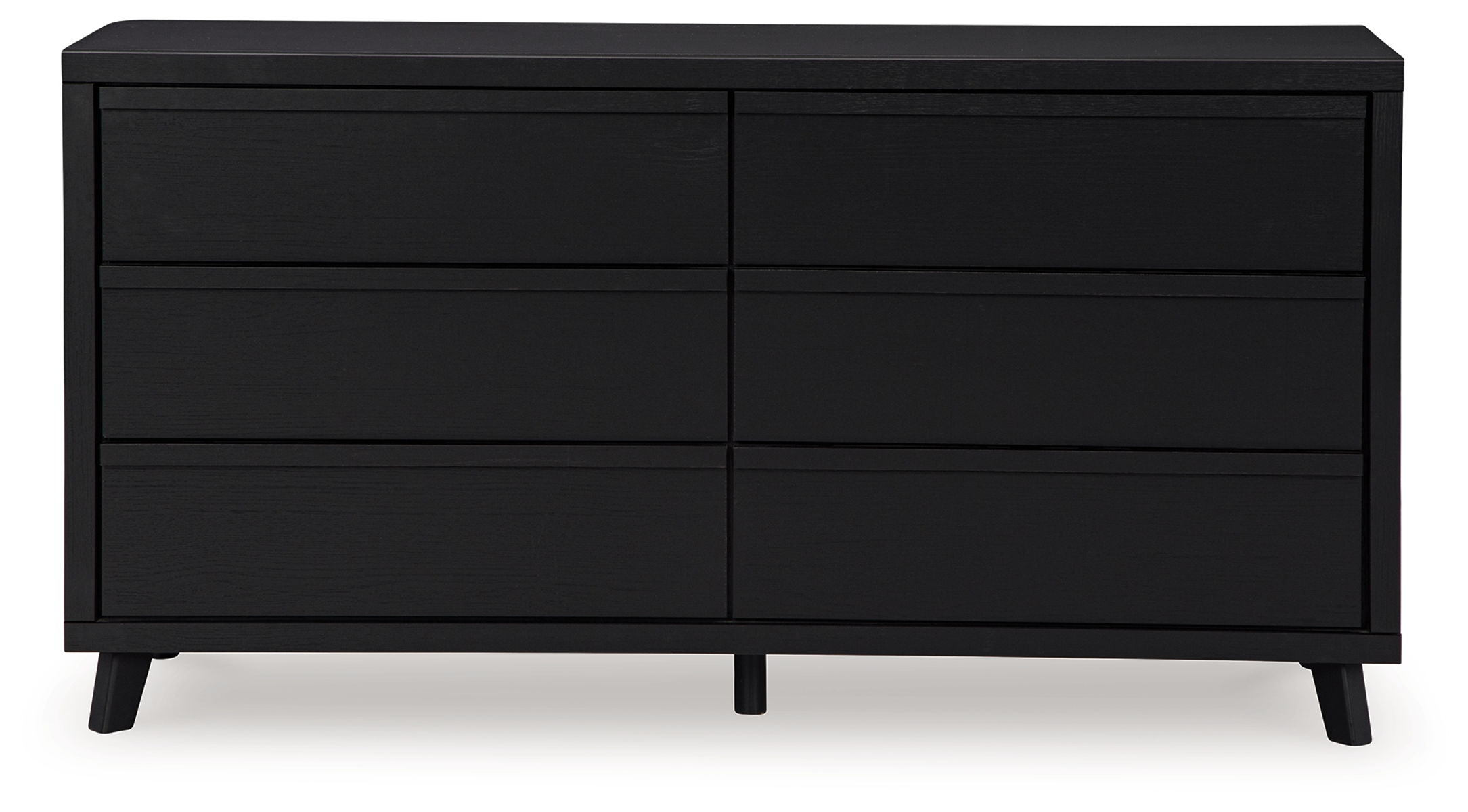 Danziar - Six Drawer Dresser - Black - Image 2