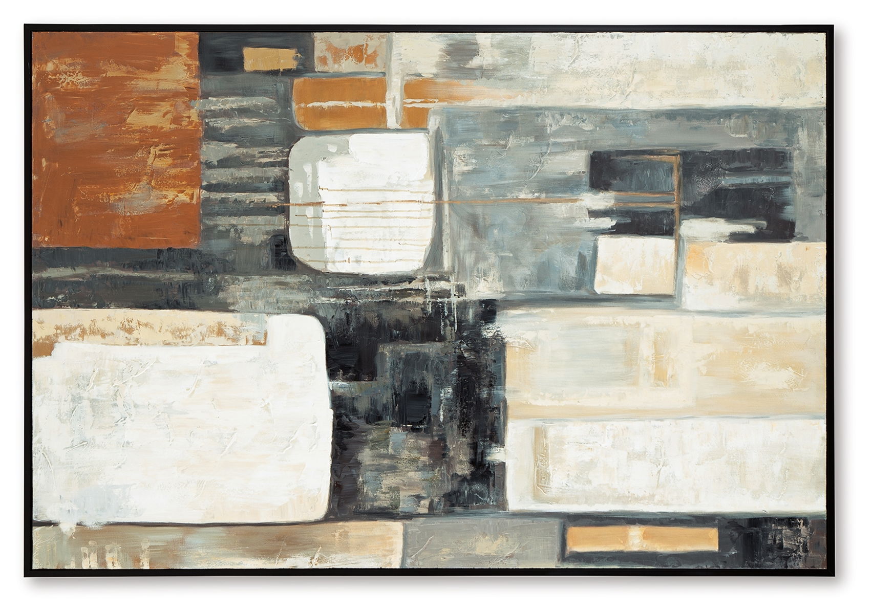Howford - Wall Art - Brown / Black / Gray - Image 3