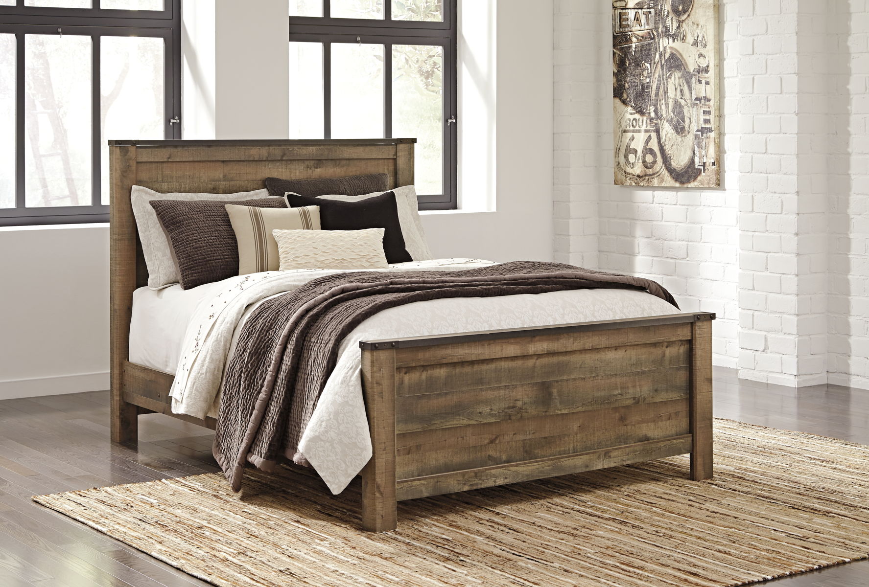 Trinell - Panel Bed - Image 16