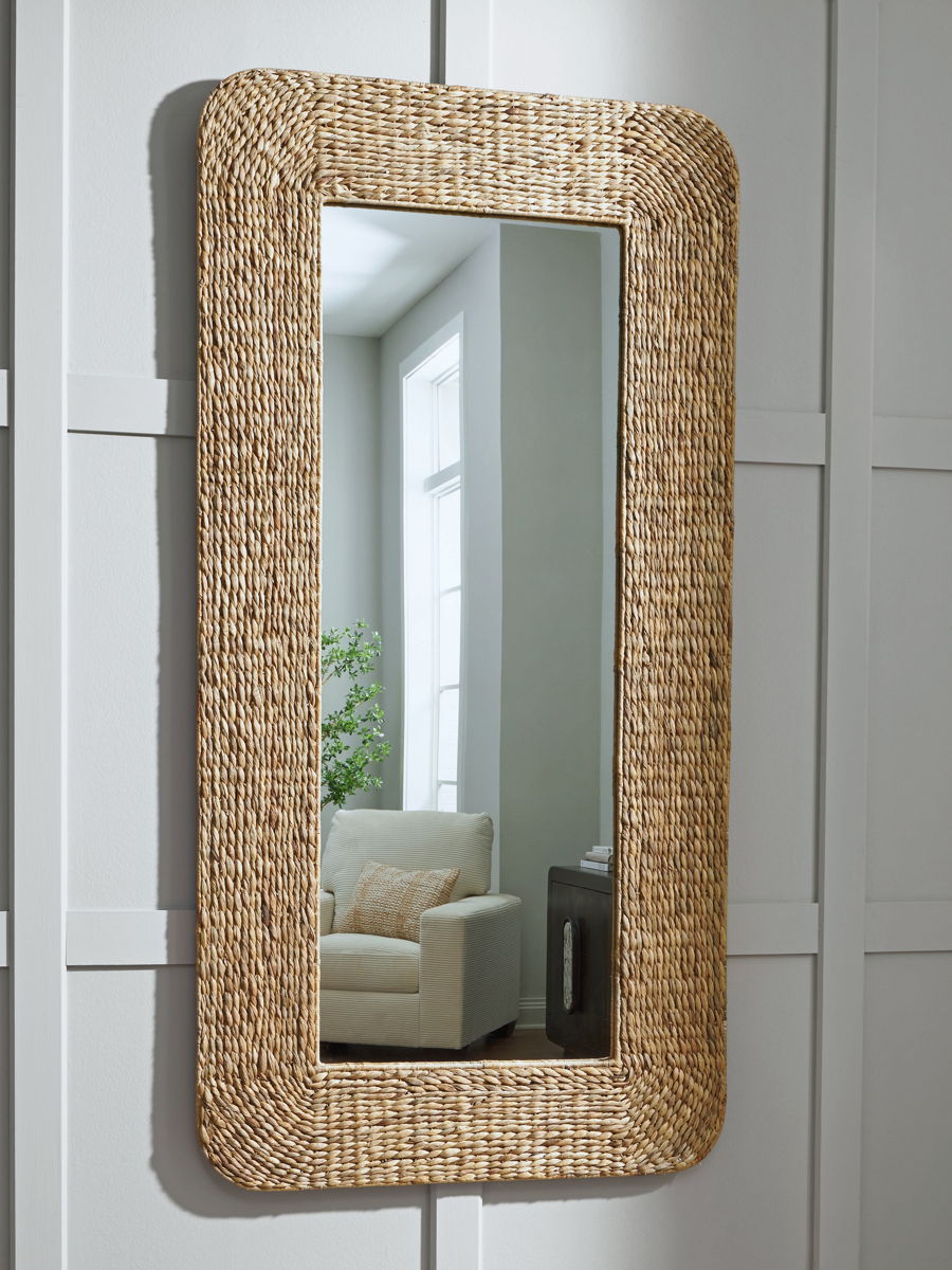 Norigan - Floor Mirror - Natural - Image 4