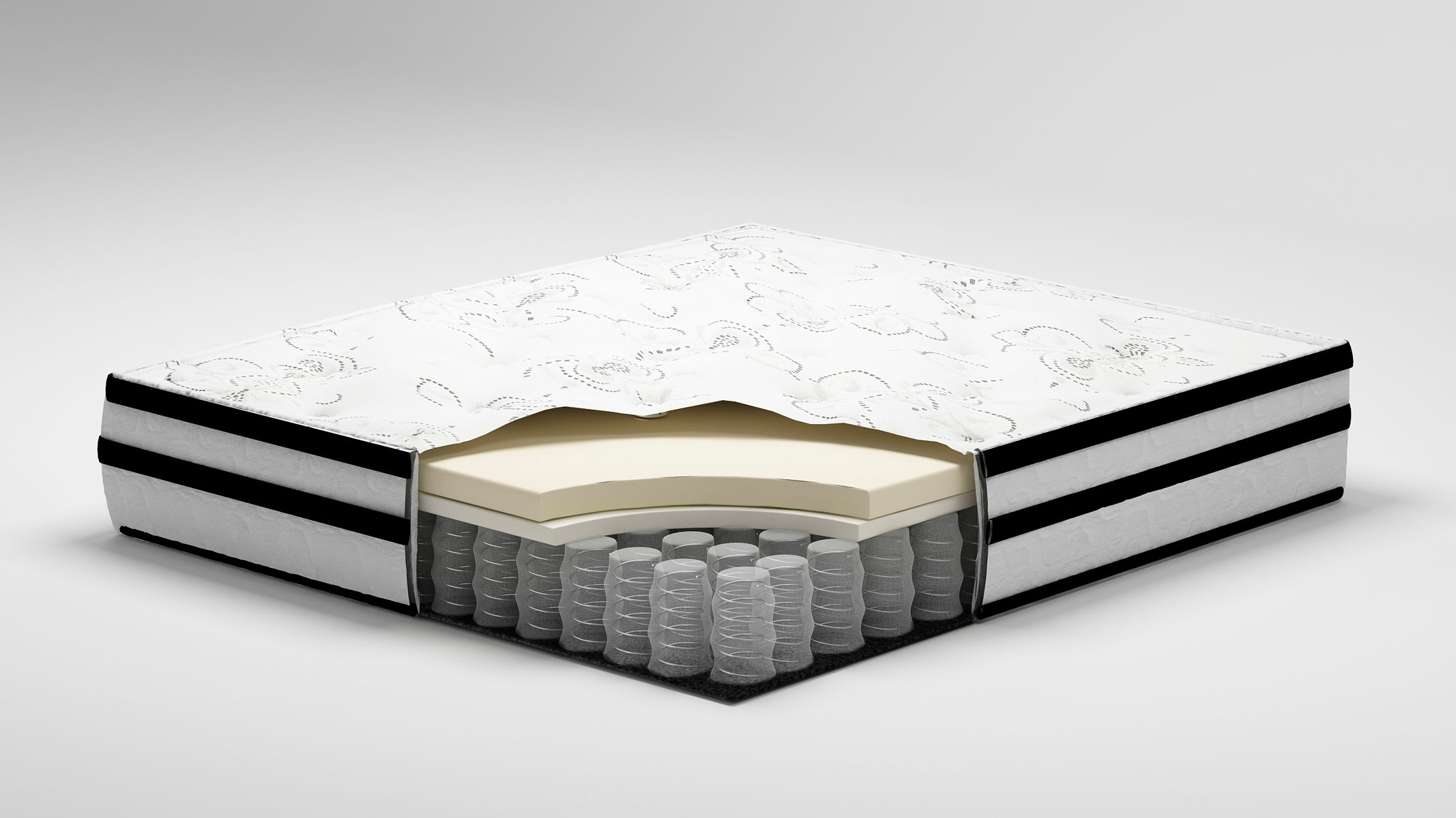 Chime 10 Inch Hybrid - Medium Hybrid Mattress - Image 4