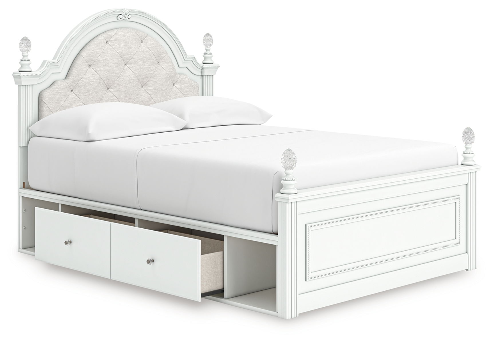 Kozlani - Upholstered Panel Storage Bed - Image 3