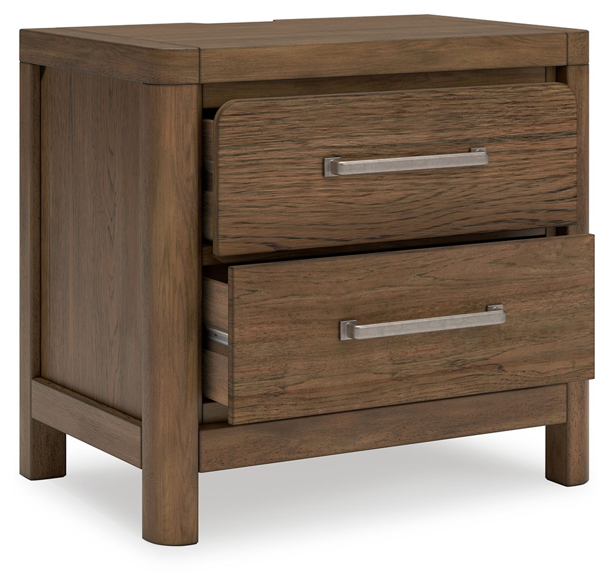 Cabalynn - Two Drawer Night Stand - Light Brown - Image 4