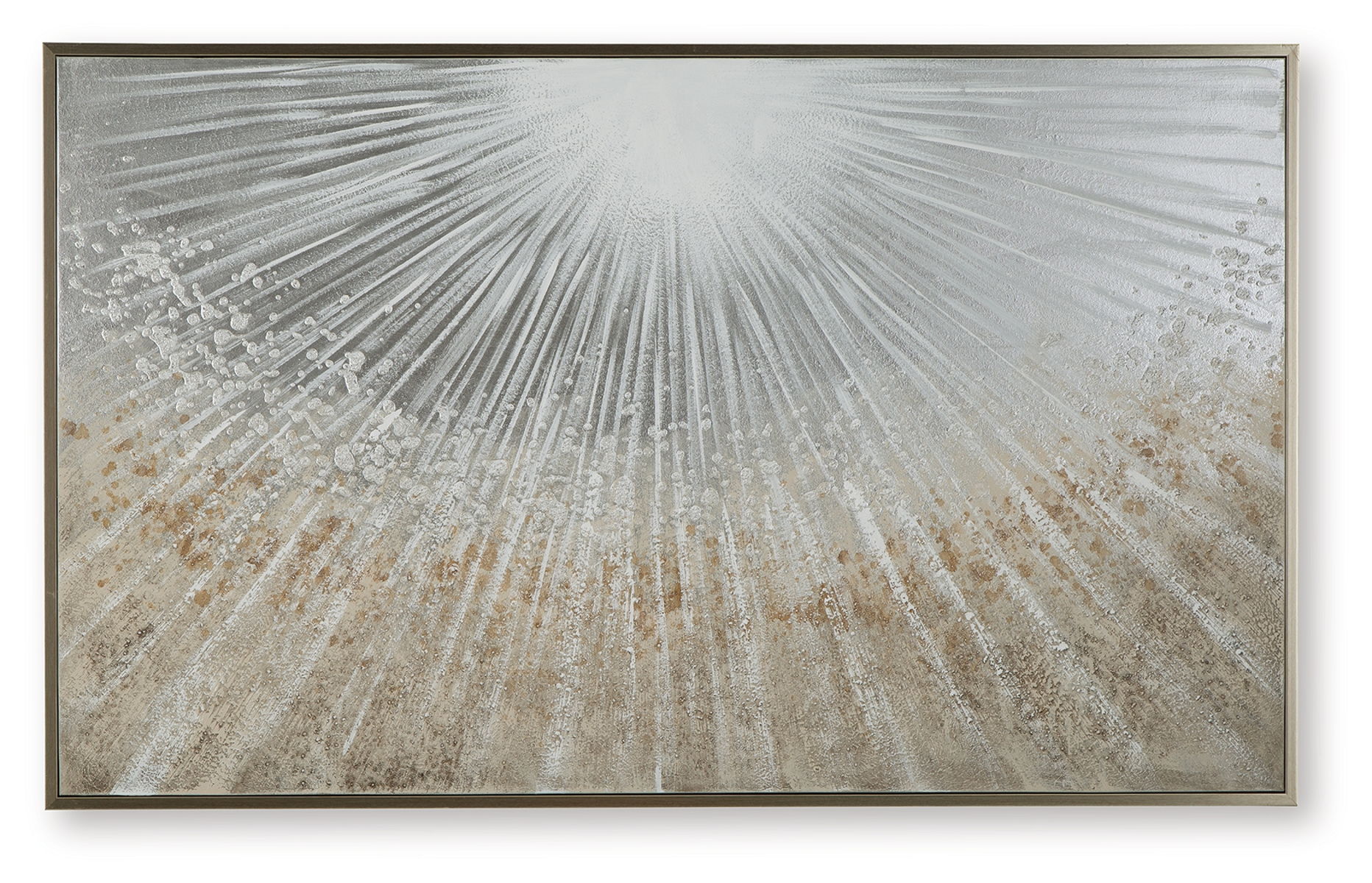 Waldard - Wall Art - Gray / Taupe / White