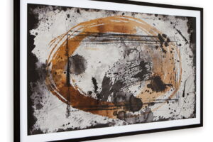 Clefting - Wall Art - Black / Caramel / Tan