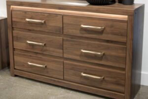 Janfyn - Six Drawer Dresser - Brown