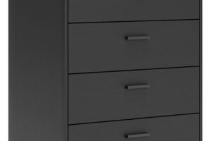 Socalle - Five Drawer Chest - Black