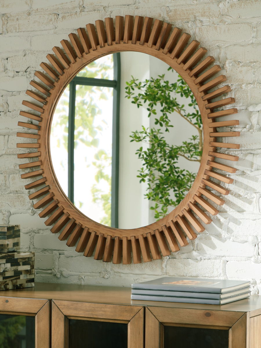 Tedwell - Accent Mirror - Brown - Image 4