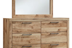 Hyanna - Dresser, Mirror - Tan