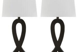 Markellton - Poly Table Lamp (Set of 2) - Black