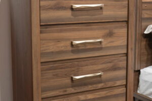 Janfyn - Five Drawer Chest - Brown