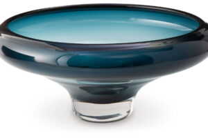 Vallborough - Bowl - Teal Blue