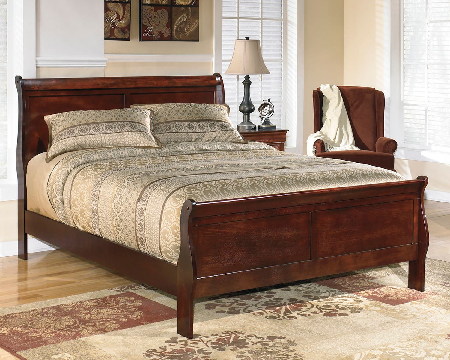 Alisdair - Sleigh Bed - Image 8