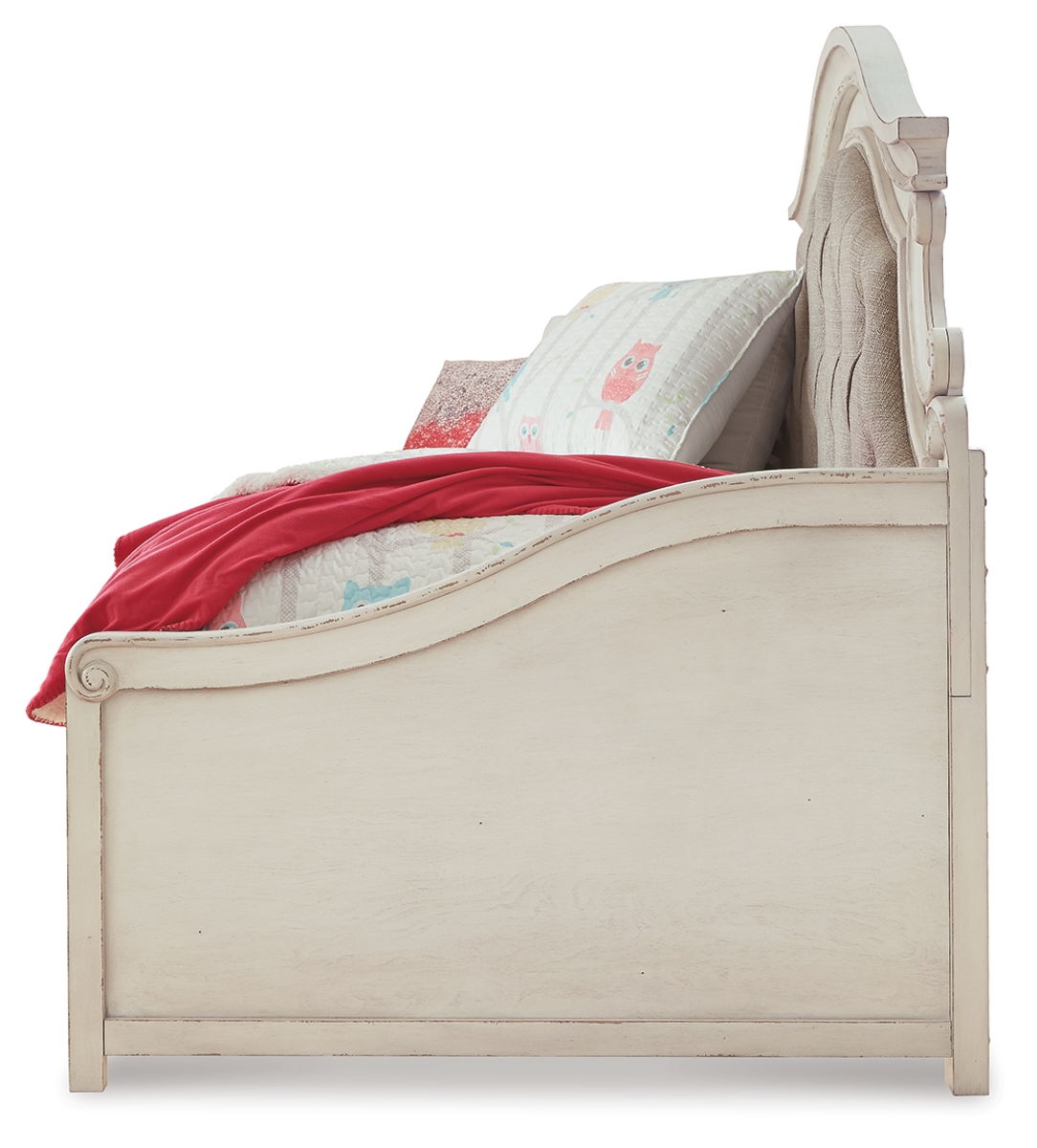Realyn - Twin Day Bed With Storage - Chipped White - Image 4