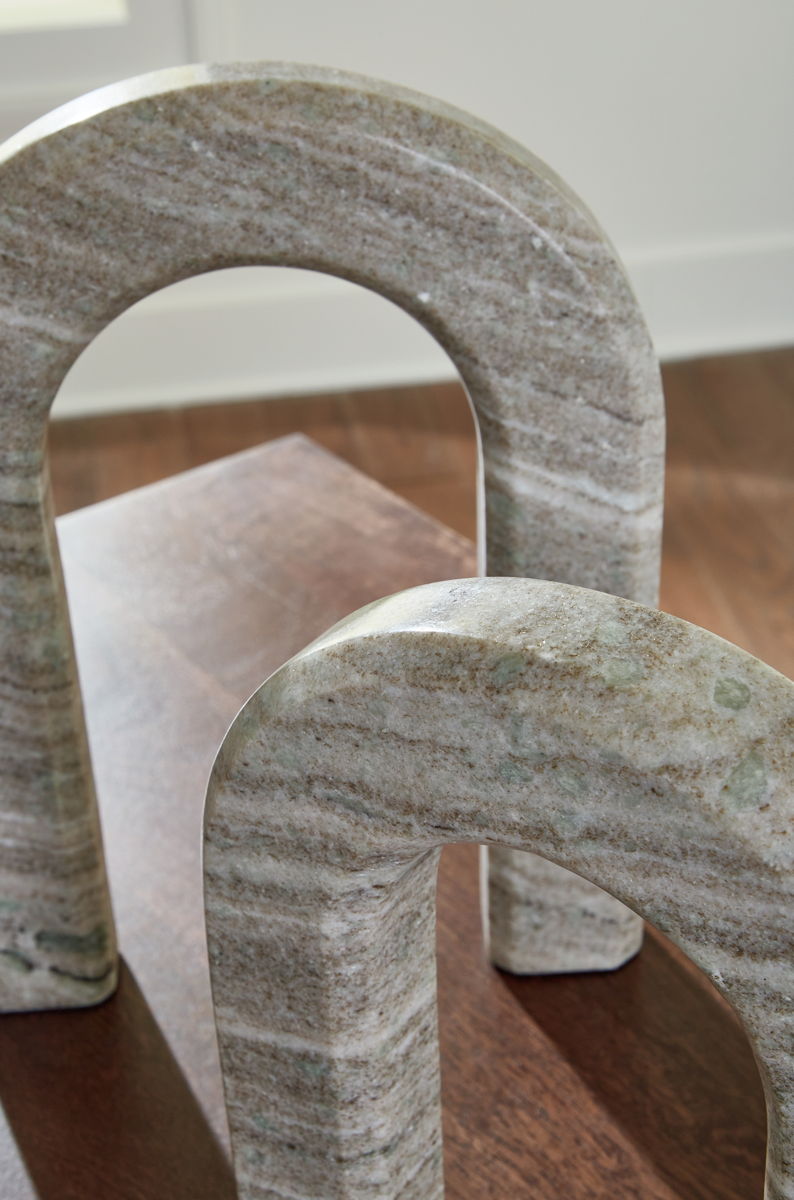 Keithton - Sculpture Set (Set of 2) - Taupe - Image 3
