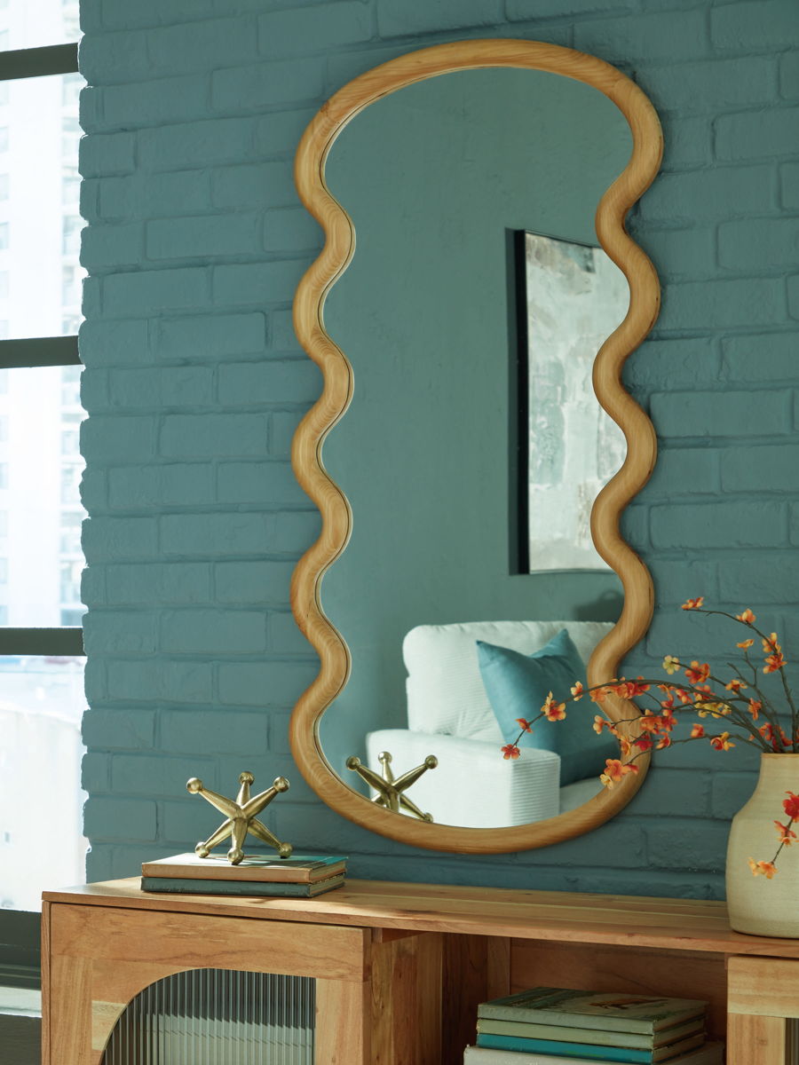Serendis - Accent Mirror - Brown - Image 3
