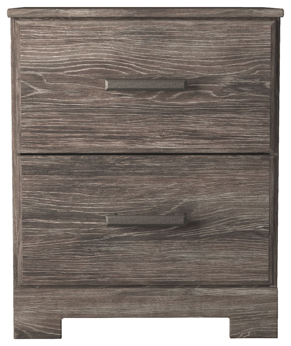 Ralinksi - Two Drawer Night Stand - Gray - Image 4